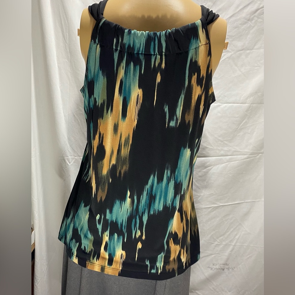 Perseption Multicolor Patterned Tank Top - Picture 2 of 4